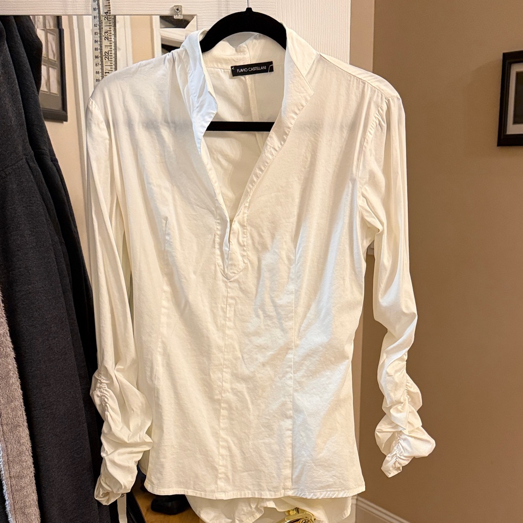 White Blouse By Brand